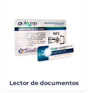 CARD - VALIDADOR VEHICULAR